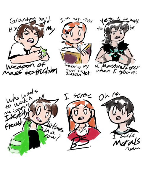 Some Ben 10 doodles from last month. The first one I doodled on the side of my chibi sticker sheets.