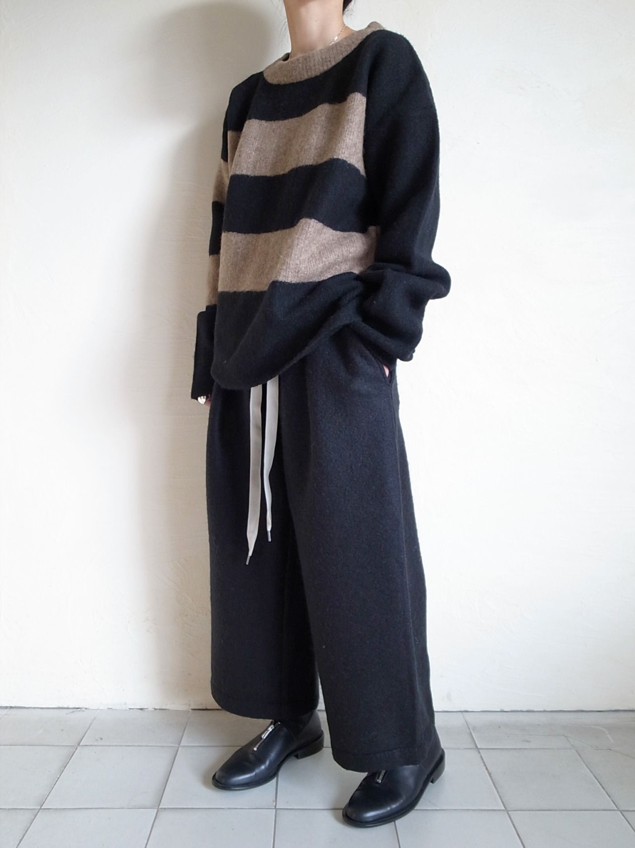 ホットセール格安 【maison celon】 shaggy tuck middle coat