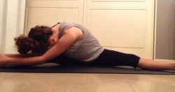 Splits progress  So after overstretching