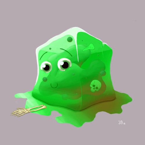 Throwback Thursday - a Gelatinous Cube from 2015 and a Water Sprite from 2013Ask - Links