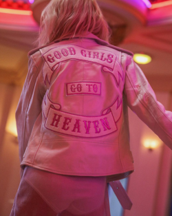 nymphetfashion:  Heavenly Biker Jacket   