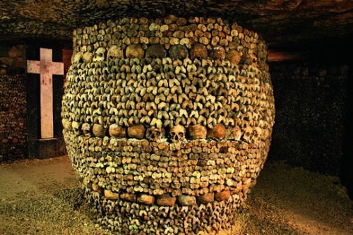 XXX negativnein:  Catacombs of Paris  photo