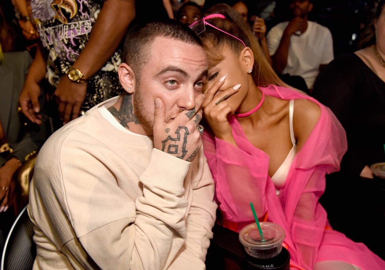 arianagrandeupdatesx:  August 28: Ariana Grande &amp; Mac Miller at the 2016