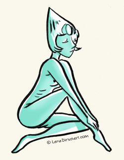 lenadirscherl:  NUDE PEARL (FINAL ARTWORK)Animated