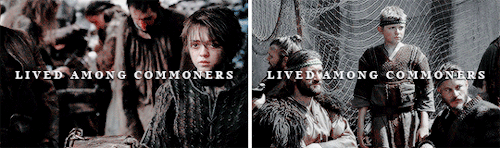 Arya Stark And Aegon V Targaryen || Parallels {requested By @bonniexstyle}