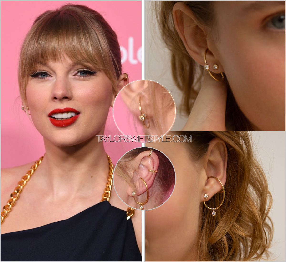 hypoallergenic Taylor Swift ‘False God’ inspired earrings