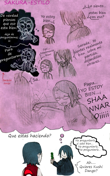 because we have you, sarada ♥