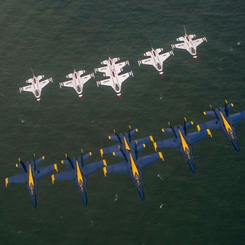 planesawesome - Blue Angles and Thunder Birds