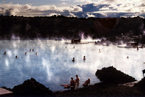 Porn Pics unrar:    Bathers swimming amidst the steam