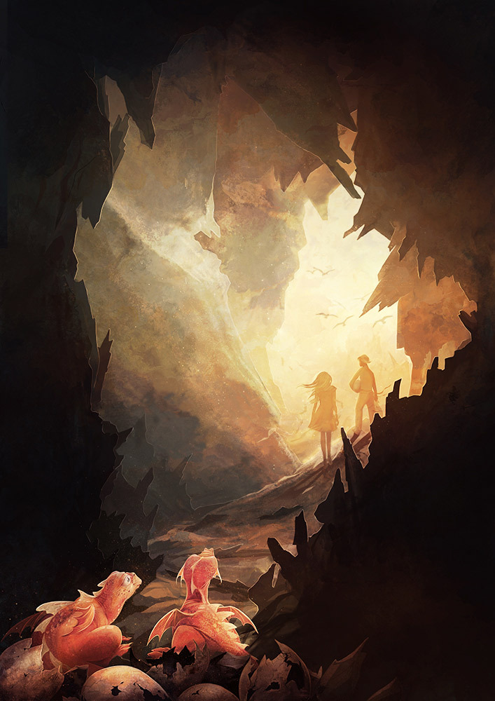 irish-blackberry:  Dragon children by irish-blackberry 