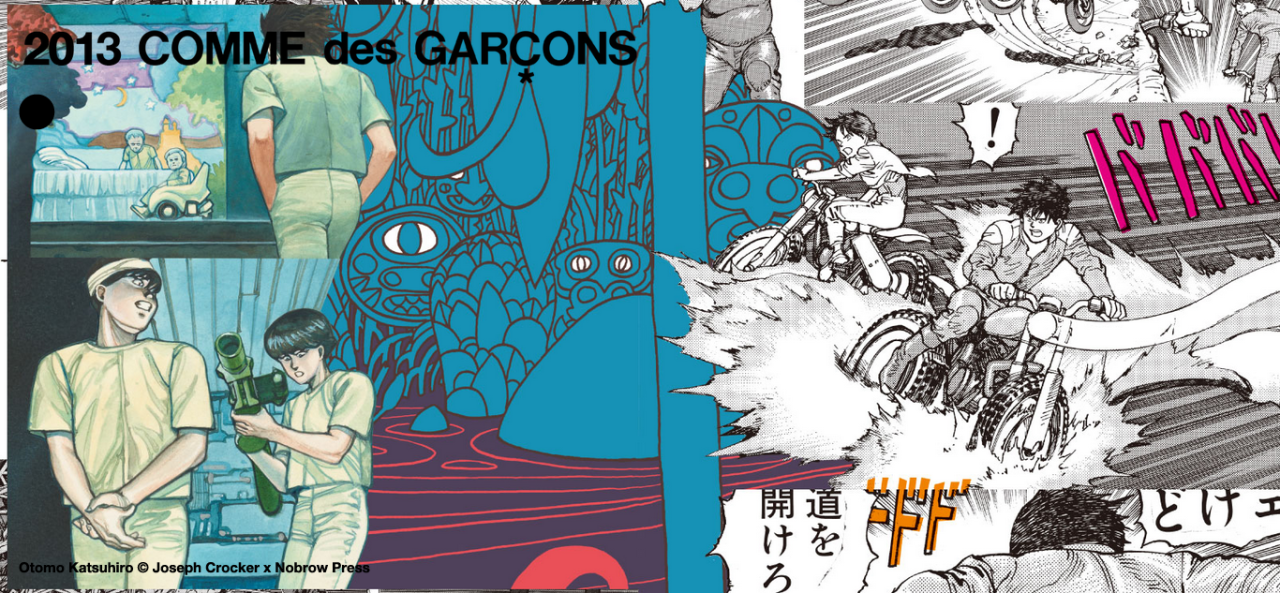 nock-nock-nock:  COMME des GARCONS × OTOMO KATSUHIRO 