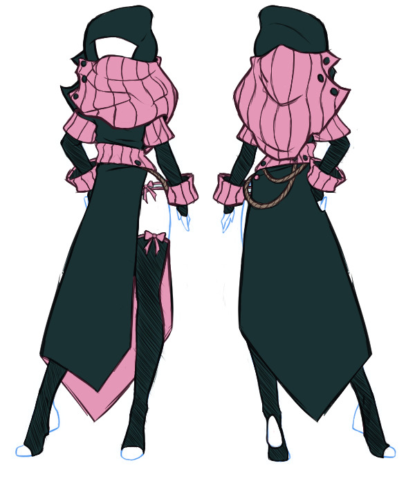eelzart: eelzart:  Needed to redesign Zuzula’s cloths. In the near future, she’s
