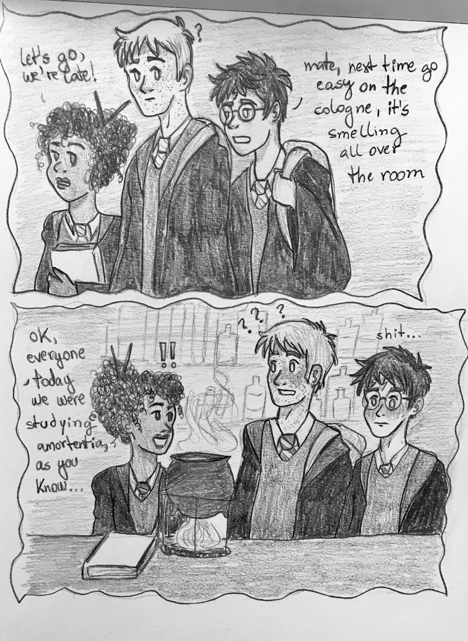 Headcanons and more — Do you remember amortentia students, the most...
