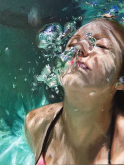 bobbycaputo:    Fantastic Hyperreal Paintings By Reisha Perlmutter  