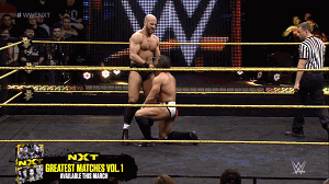 bluethunderbuddha:  Never Before Seen - Cesaro vs. Adrian Neville (NXT Arnold Sports Festival 2015)You can see this match in its entirety on the “NXT Greatest Matches Vol. 1″ DVD throughout this March.