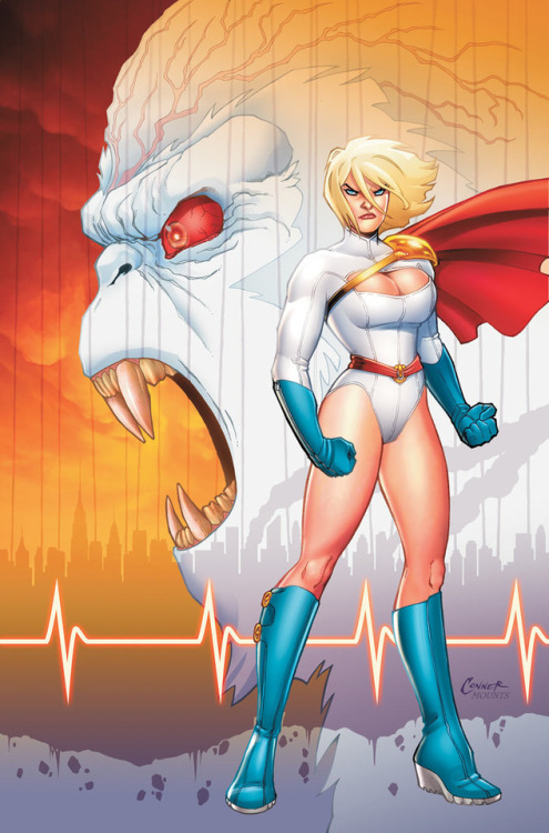 biggoonie:Power Girl #1-6 by Amanda Conner