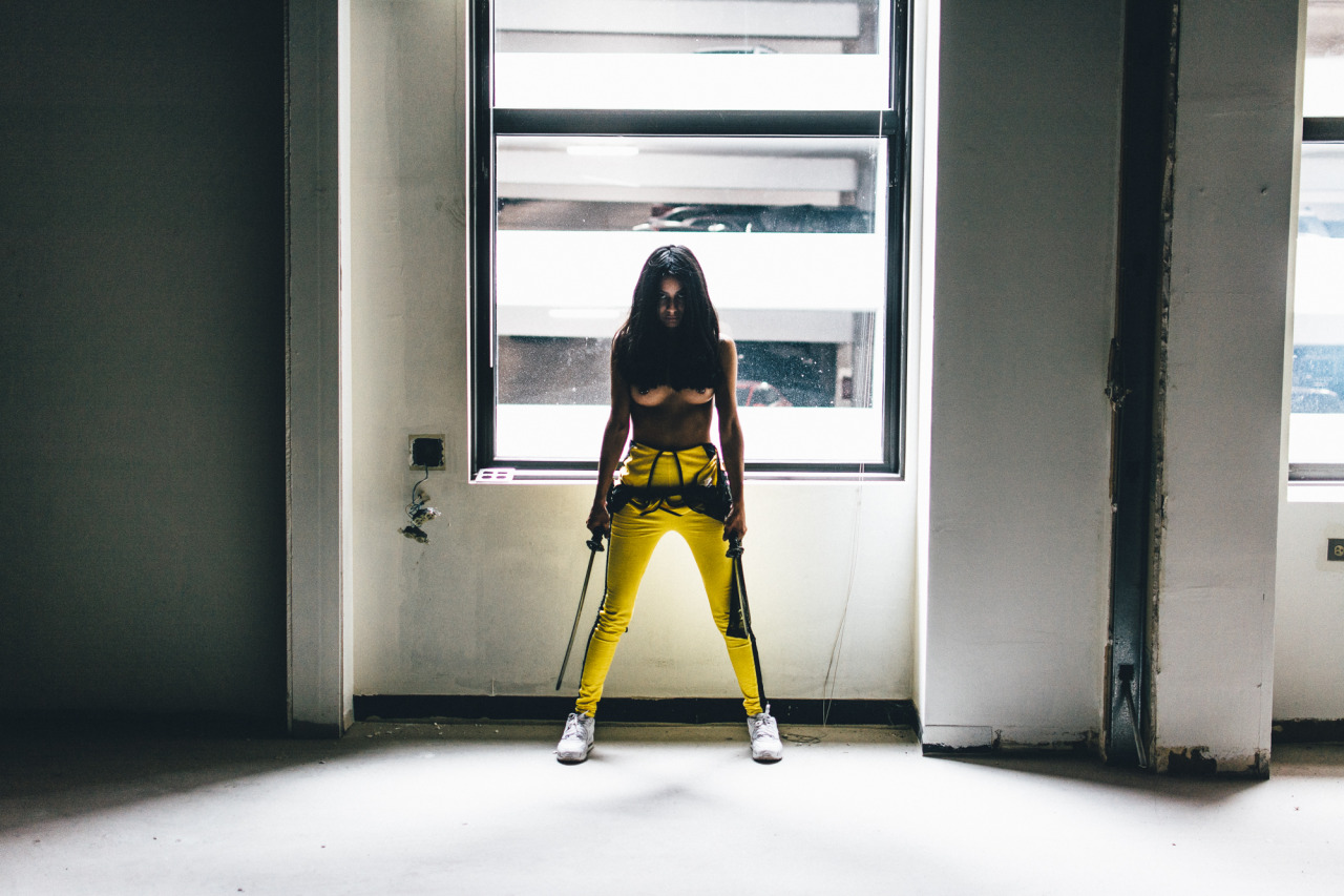 yellowmodelchiiick:  ddesignsm:  Broken and Bare. Then Recovery.Kill Bill Inspired