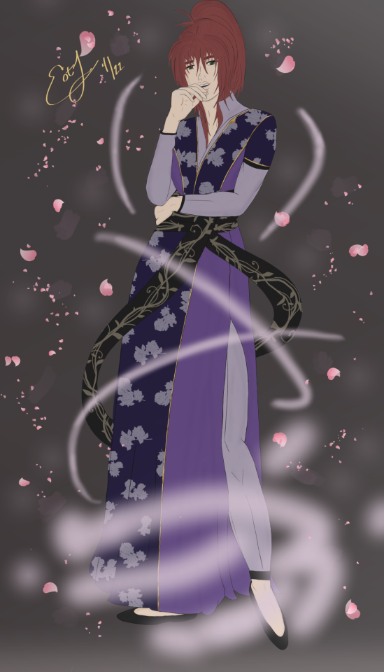 A Redraw I Made For @orion-yyh As Part Of Their Event For The YYH Server. Based Off Of An Old Art They