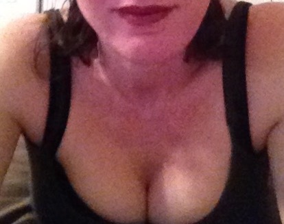 claimedjane:  I almost missed Topless Tuesday….  So here I am, almost Topless!