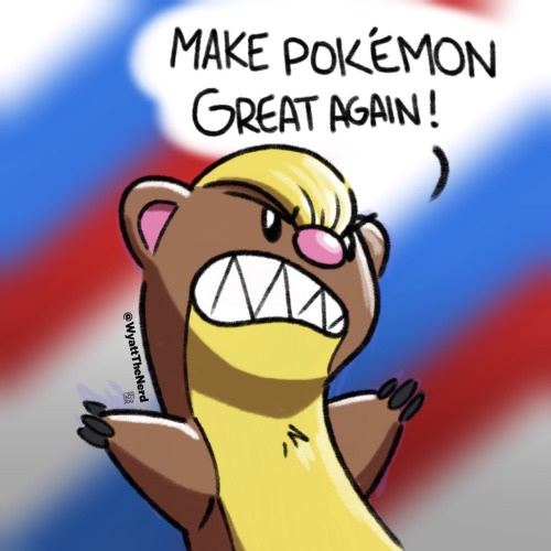 wyattthenerd:So I had to draw this after seeing the new Pokemon.