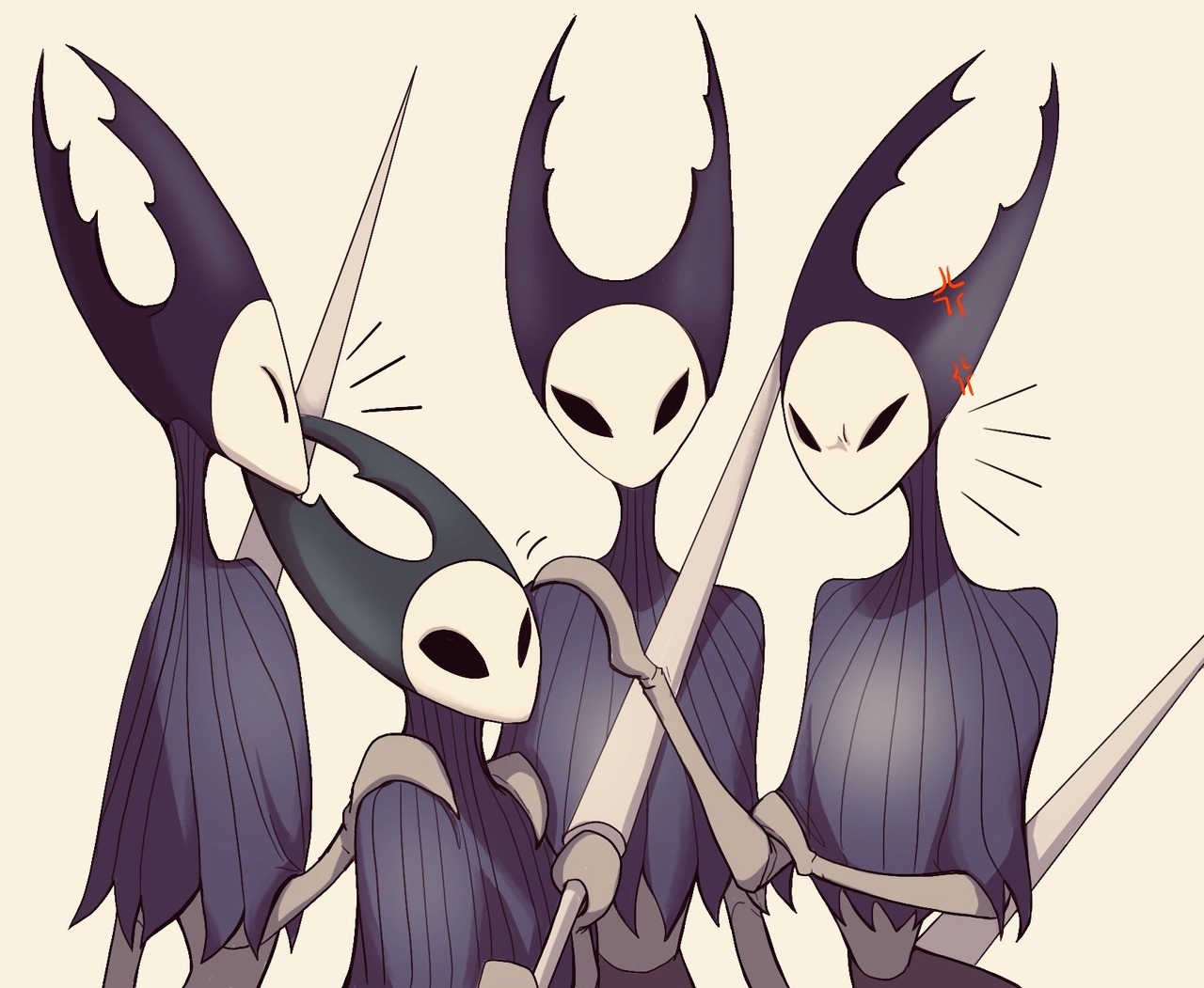 Hollow knight 5 knights