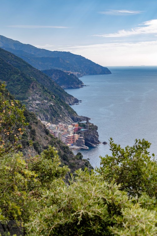 bwwhitney:  First view of Vernazza