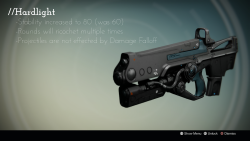 epziplaysdestiny:  Exotic Weapon Changes