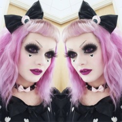 victorialovelace:  Hair bow from @kreepsville666 Choker from @pinkmilksweden