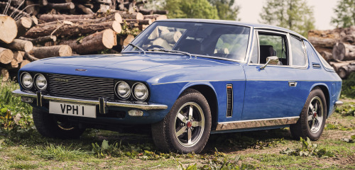 Jensen Interceptor III, 1971. Powered by Chrysler’s 440ci V8, the Interceptor had originally been de