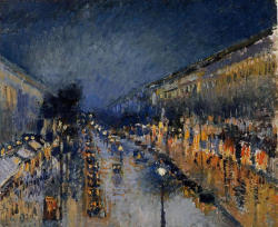 artist-pissarro:  The Boulevard Montmartre