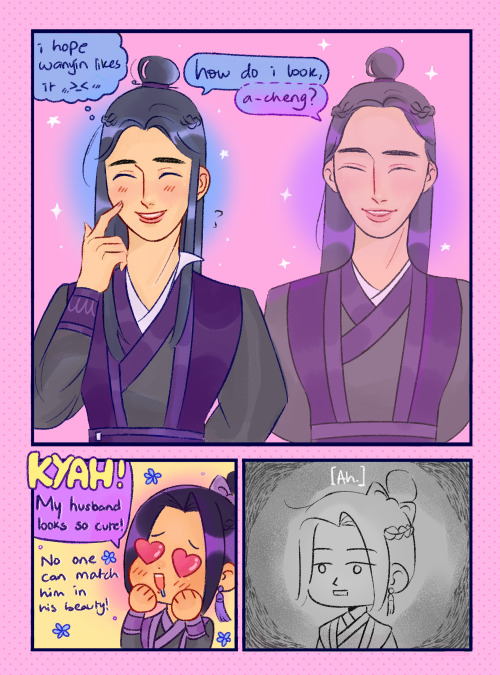 demonicfarmer69: for xichengclipse2022 event on twitter: day 7 | DILF jiang cheng realizes he has a 