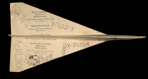 Artist Harry Smith collected airplanes he found on the streets and sidewalks of New York: &ldquo