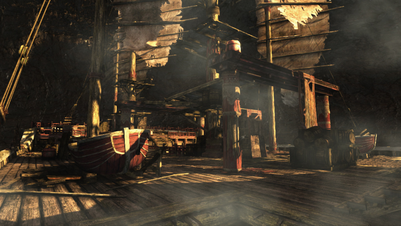 Tomb Raider: Shipwrecked Multiplayer Map Pack Out Now!
Ready for another new multiplayer offering? The Shipwrecked Multiplayer Map Pack is out now, featuring two new levels playable in Free-For-All mode.
Lost Fleet: A massive beached ship serves as a...