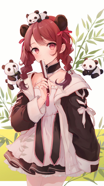 anime panda girl | Tumblr