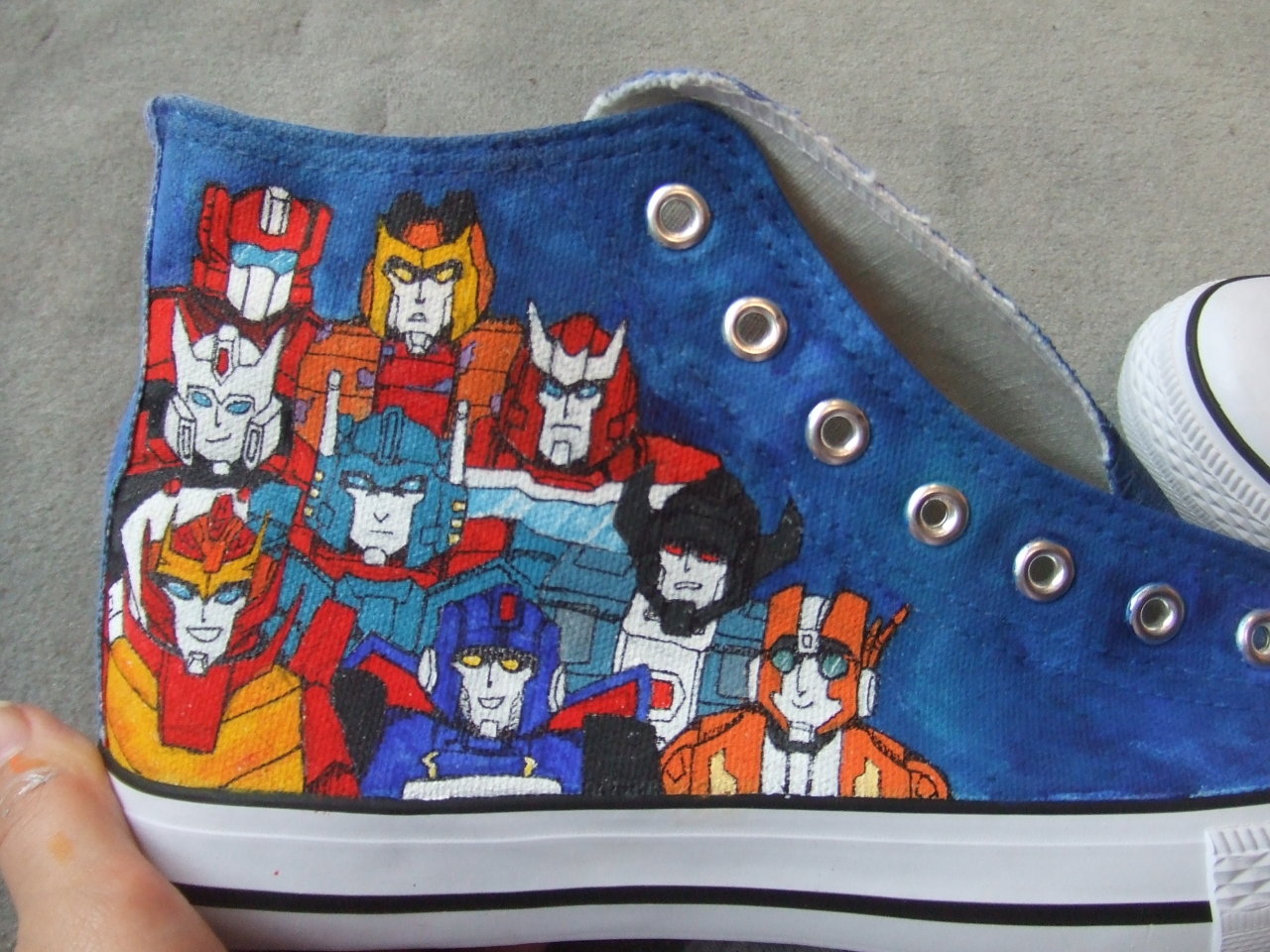gunthatshootsennui:  rungian:  My new shoes.  &gt; Brainstorm and Black Shadowyay