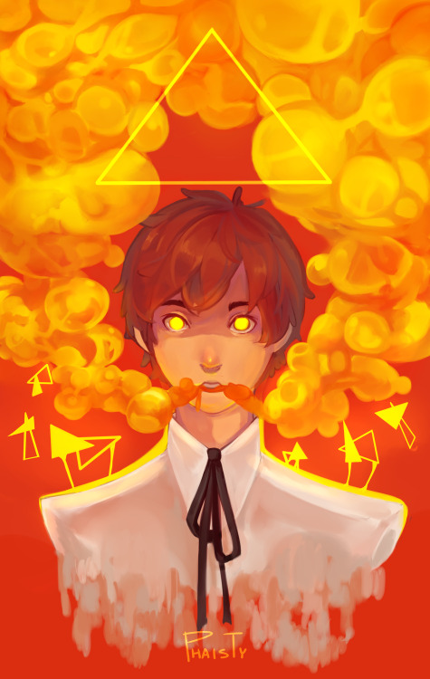phaisty: Dark!Older!DemonicGuardians AU and playing with colors and because I love this au so much