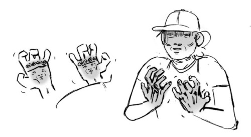 i’ve picked up (haha) weight lifting but im a mf idiot and keep forgetting my gloves. also im 