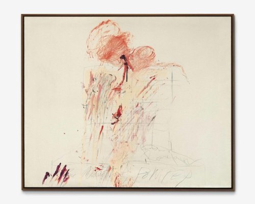 Death of Pompey (Rome), 1962, Cy Twombly