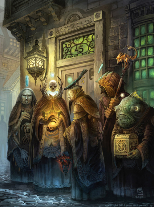 cinemagorgeous:  Fanciful illustrations by Sean Andrew Murray. 