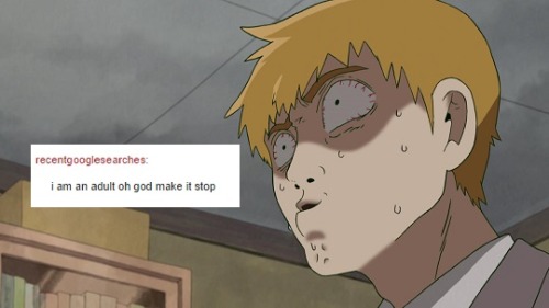 the-moonlight-witch: Mob Psycho 100 + tumblr: Reigen Arataka