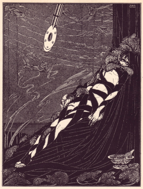 The Pit and the Pendulum, from Edgar Allan Poe’s Tales of Mystery and Imagination by Harry Clarke (1