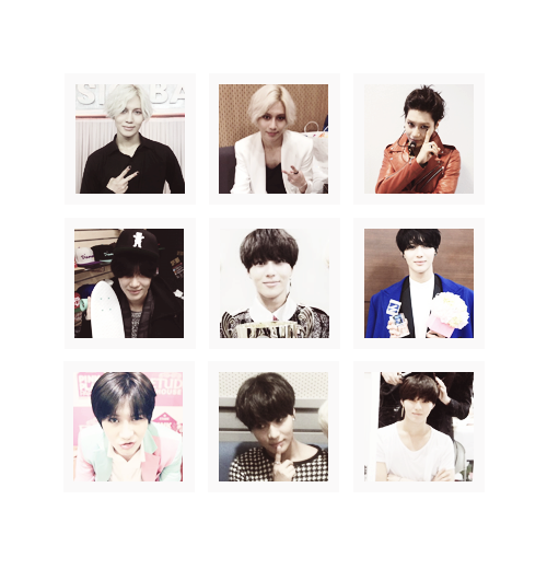 minhal-x:  EDITS OF TAEMIN'S SELCAS REQUEST BY ( anonymous ) 