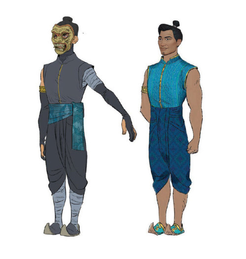 scurviesdisneyblog: Character designs for Raya and the Last Dragon by Ami Thompson
