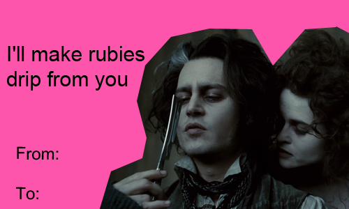 Valentines Cards - Sweeney Todd - Requested By Sweeneytoddst