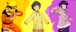 Naruhinafreak349:  Headcanon:i Reeaaalllyy Want Himawari To Be As Bad Ass As Her