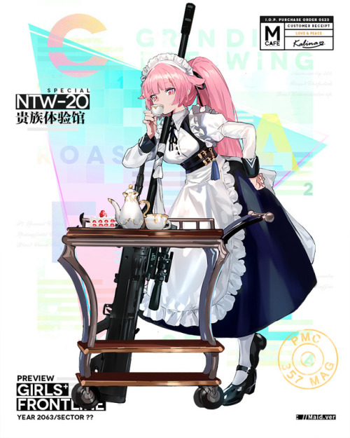 ryo-maybe:Her damaged art makes her look like a foreigner came to the maid café where she wor