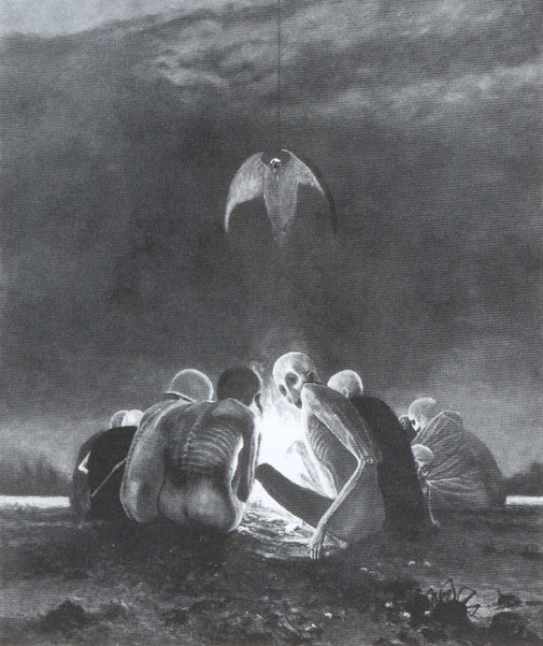 Porn photo artagainstsociety:  art by Zdzislaw Beksinski