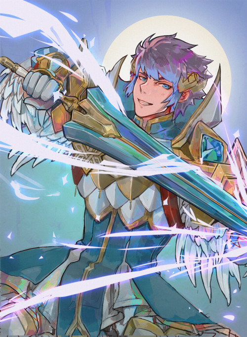 Hrid - Fire Emblem HeroesOne of my contributions to the Fire Emblem Boardgame Project by Anna’s Roun