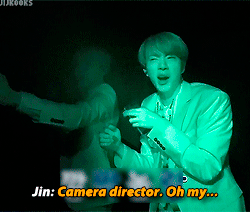 tinyjjks:the camera director nearly gave jin a heart attack