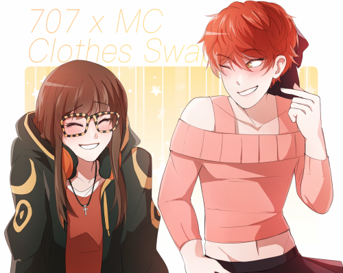 mm12578: Mystictober Day 30: Clothes Swap